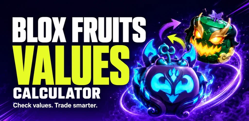 Blox Fruits Values Calculator β check values, trade smarter. Blox Fruits value and trade calculator app